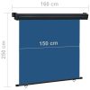 VID oldalsó terasznapellenző 160 x 250 cm - kék