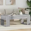 Dohányzóasztal Szürke Sonoma 110 x 50 x 41 cm Faanyag