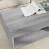  Dohányzóasztal Szürke Sonoma 100 x 46 x 35 cm Faanyag