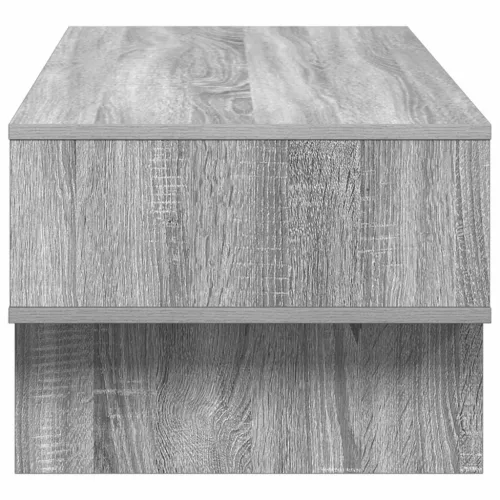  Dohányzóasztal Szürke Sonoma 100 x 46 x 35 cm Faanyag