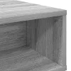  Dohányzóasztal Szürke Sonoma 100 x 46 x 35 cm Faanyag