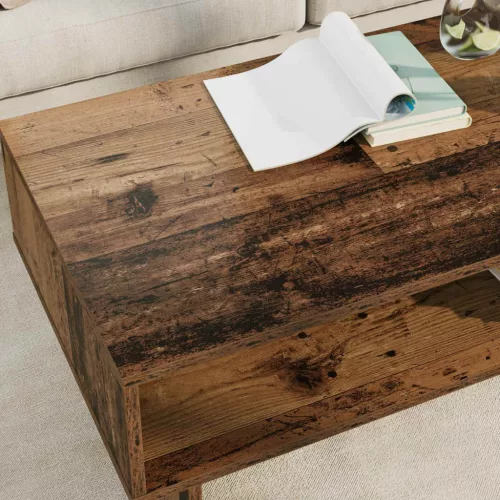  Dohányzóasztal Öreg fa 100 x 46 x 35 cm Faanyag
