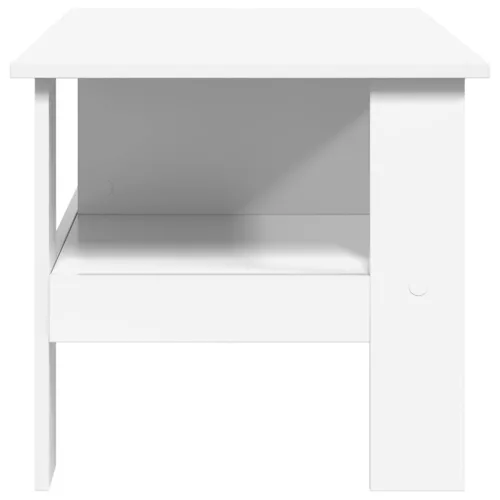  Dohányzóasztal Fehér 90 x 50 x 45 cm Faanyag