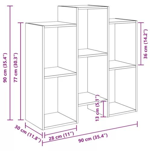  Széf Öreg fa 90 x 30 x 90 cm