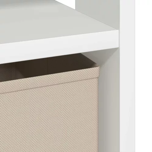  Éjjeli asztal fiókkal Fehér 41 x 40 x 45 cm Faanyag