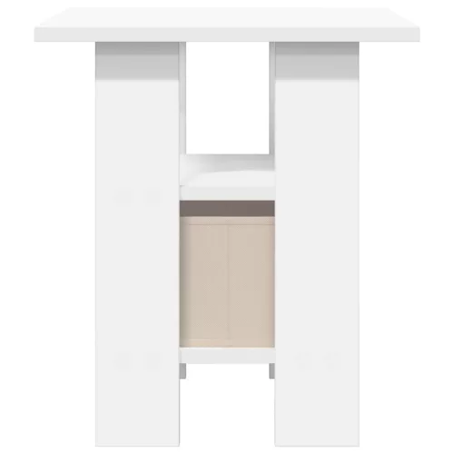  Éjjeli asztal fiókkal 2 pcs Fehér 41 x 40 x 45 cm Faanyag