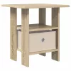  Éjjeli asztal fiókkal Sonoma tölgy 41 x 40 x 45 cm Faanyag