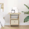  Éjjeli asztal fiókkal Sonoma tölgy 41 x 40 x 45 cm Faanyag