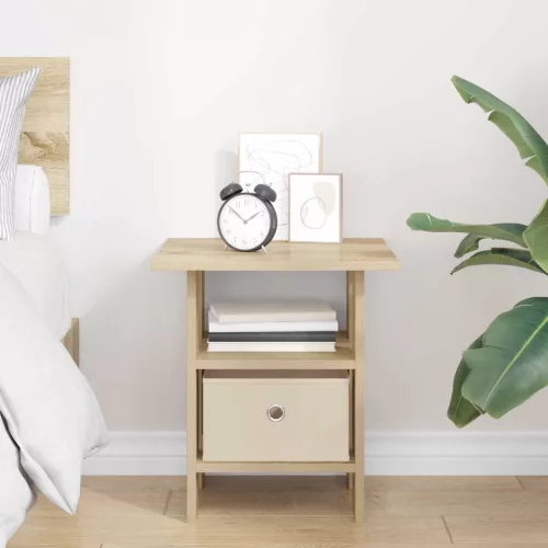  Éjjeli asztal fiókkal Sonoma tölgy 41 x 40 x 45 cm Faanyag