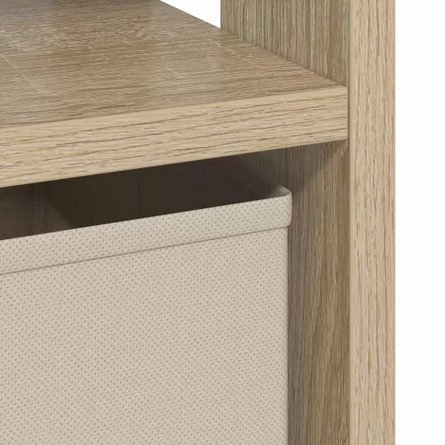  Éjjeli asztal 2 pcs Sonoma tölgy 41 x 40 x 45 cm Faanyag