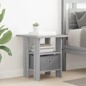    Éjjeli asztal fiókkal Szürke Sonoma 41 x 40 x 45 cm Faanyag