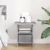  Éjjeli asztal fiókkal Szürke Sonoma 41 x 40 x 45 cm Faanyag
