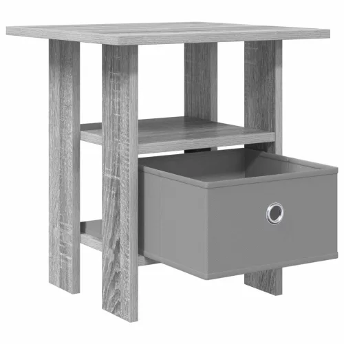  Éjjeli asztal 2 pcs Szürke Sonoma 41 x 40 x 45 cm Faanyag