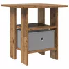  Éjjeli asztal fiókkal Öreg fa 41 x 40 x 45 cm Faanyag