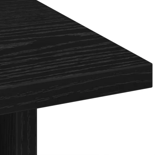  Éjjeli asztal 2 pcs Fekete tölgy 41 x 40 x 45 cm Faanyag