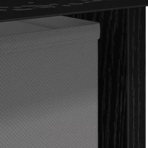  Éjjeli asztal 2 pcs Fekete tölgy 41 x 40 x 45 cm Faanyag