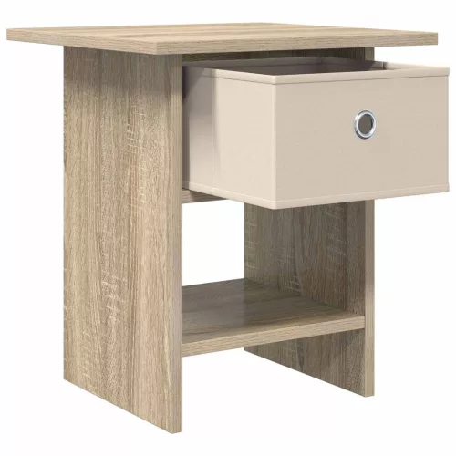  Éjjeli asztal 2 pcs Sonoma tölgy 41 x 40 x 45 cm Faanyag