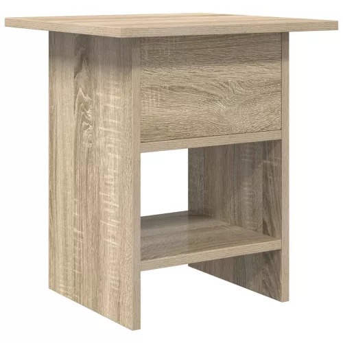  Éjjeli asztal 2 pcs Sonoma tölgy 41 x 40 x 45 cm Faanyag
