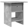  Éjjeli asztal fiókkal Beton Szürke 41 x 40 x 45 cm Faanyag