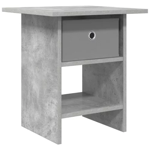  Éjjeli asztal fiókkal Beton Szürke 41 x 40 x 45 cm Faanyag