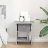  Éjjeli asztal fiókkal Beton Szürke 41 x 40 x 45 cm Faanyag