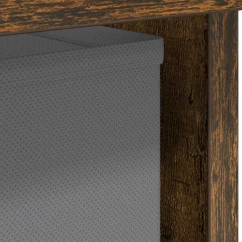  Éjjeli asztal fiókkal Füstölt tölgy 41 x 40 x 45 cm Faanyag