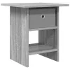 Éjjeli asztal fiókkal Szürke Sonoma 41 x 40 x 45 cm Faanyag