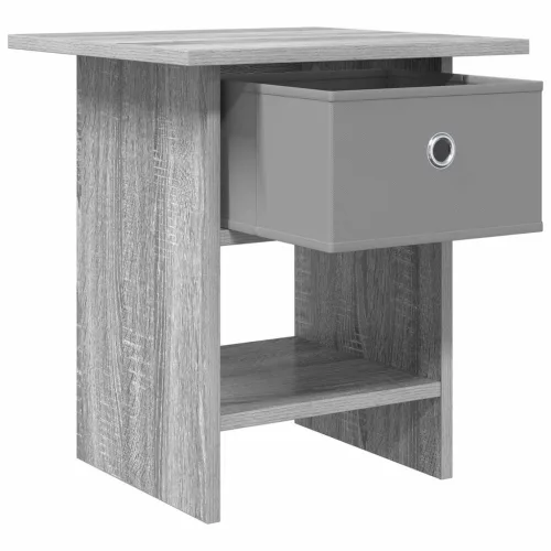 Éjjeli asztal 2 pcs Szürke Sonoma 41 x 40 x 45 cm Faanyag