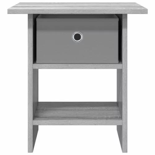  Éjjeli asztal 2 pcs Szürke Sonoma 41 x 40 x 45 cm Faanyag