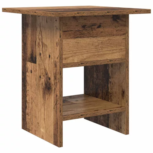  Éjjeli asztal fiókkal 2 pcs Öreg fa 41 x 40 x 45 cm Faanyag