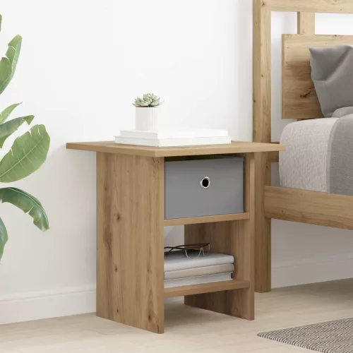  Éjjeli asztal fiókkal Artisan tölgy 41 x 40 x 45 cm Faanyag