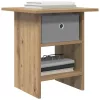  Éjjeli asztal fiókkal Artisan tölgy 41 x 40 x 45 cm Faanyag