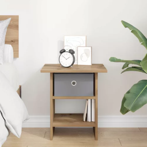  Éjjeli asztal fiókkal Artisan tölgy 41 x 40 x 45 cm Faanyag
