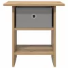  Éjjeli asztal fiókkal Artisan tölgy 41 x 40 x 45 cm Faanyag