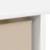  Asztal fiókkal polcokkal Fehér 100 x 40 x 75 cm Faanyag