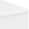  Asztal fiókkal polcokkal Fehér 100 x 40 x 75 cm Faanyag
