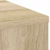  Asztal fiókkal polcokkal Sonoma tölgy 100 x 40 x 75 cm Faanyag