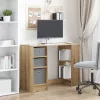  Asztal fiókkal polcokkal Artisan tölgy 100 x 40 x 75 cm Faanyag