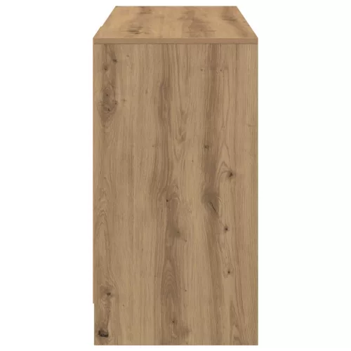  Asztal fiókkal polcokkal Artisan tölgy 100 x 40 x 75 cm Faanyag