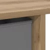  Asztal fiókkal polcokkal Artisan tölgy 100 x 40 x 75 cm Faanyag