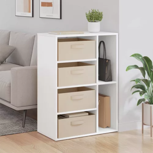  Széf fiókkal Fehér 60 x 33,5 x 84 cm