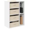  Széf fiókkal Fehér 60 x 33,5 x 84 cm