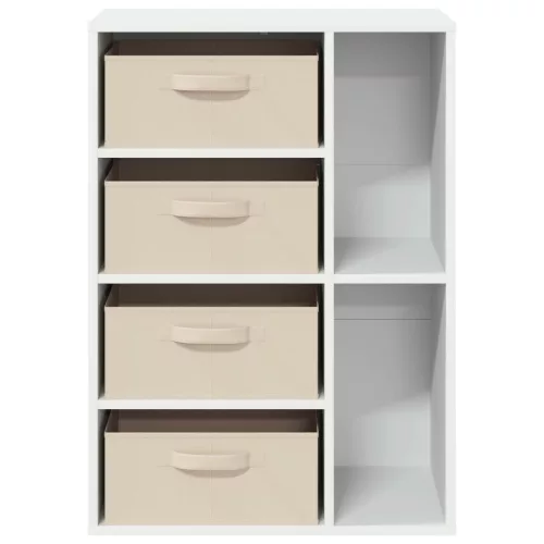  Széf fiókkal Fehér 60 x 33,5 x 84 cm