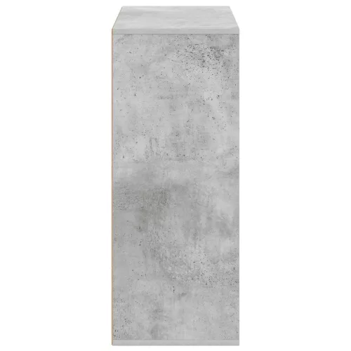  Széf fiókkal Beton Szürke 60 x 33,5 x 84 cm