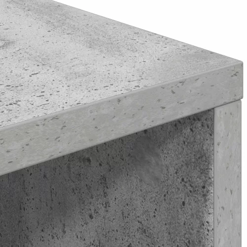  Széf fiókkal Beton Szürke 60 x 33,5 x 84 cm