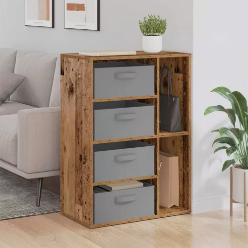  Széf fiókkal Öreg fa 60 x 33,5 x 84 cm