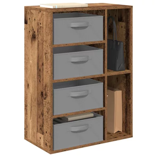  Széf fiókkal Öreg fa 60 x 33,5 x 84 cm