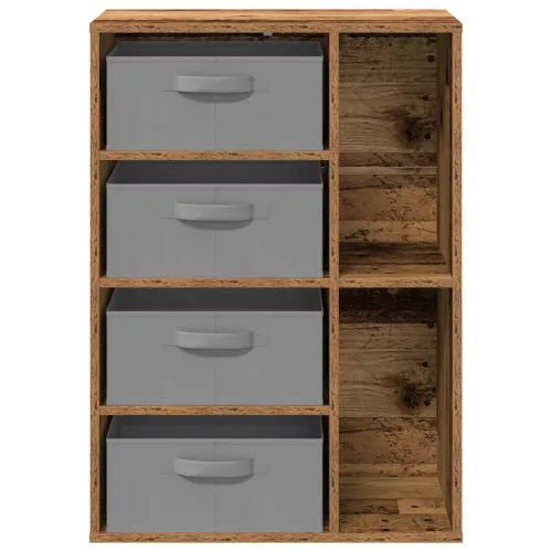  Széf fiókkal Öreg fa 60 x 33,5 x 84 cm