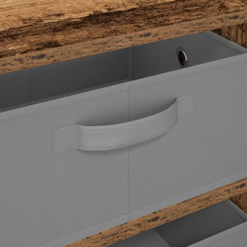  Széf fiókkal Öreg fa 60 x 33,5 x 84 cm