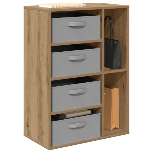  Széf fiókkal Artisan tölgy 60 x 33,5 x 84 cm